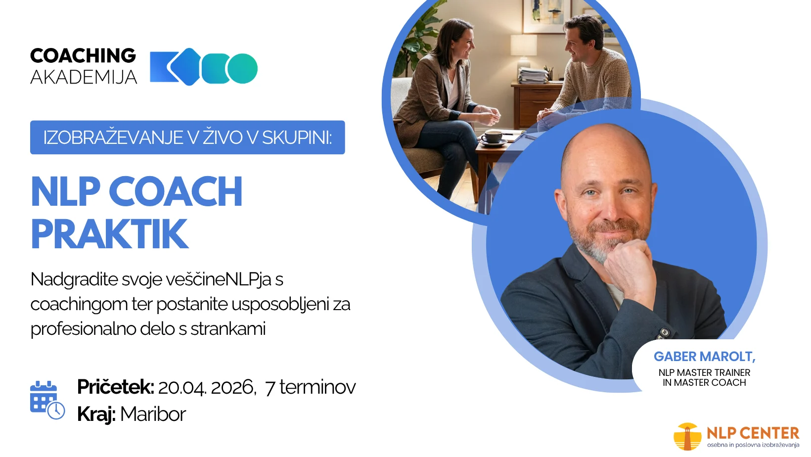 NLP Coach Praktik v Mariboru